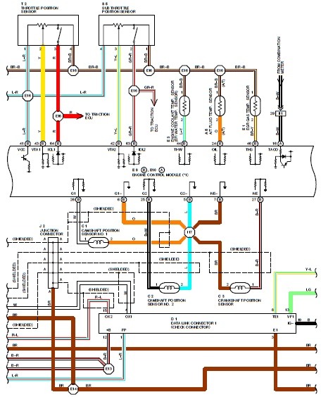 1998 Toyota Tacoma Wiring Diagram