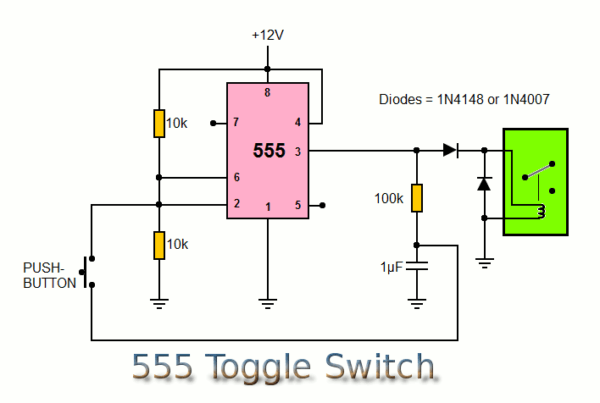 555 Toggle Switch