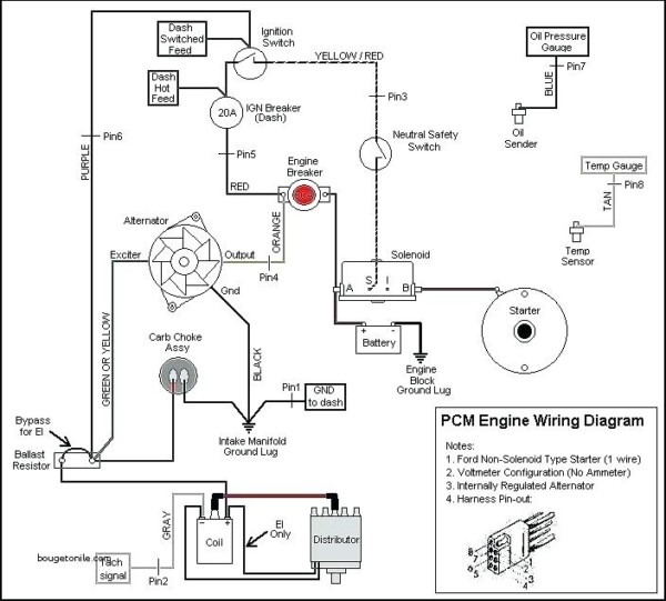 Mercruiser 5.7 Alternator Wiring Diagram