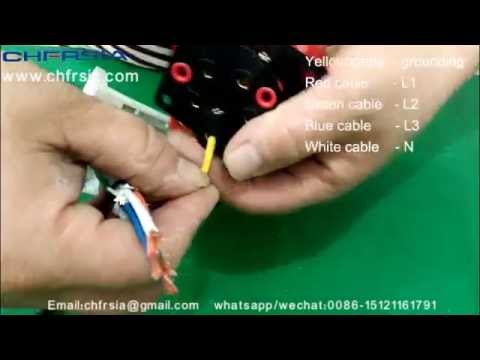 5 Pin Industrial Socket Wiring Demonstration