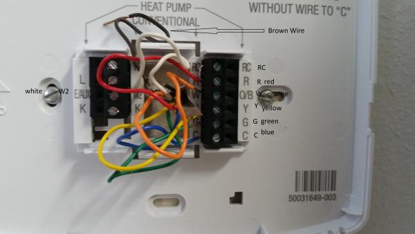 Brown Wire Thermostat