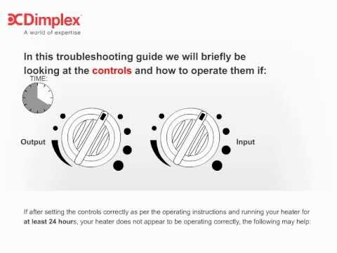 Dimplex Xl Storage Heater Video Help Guide