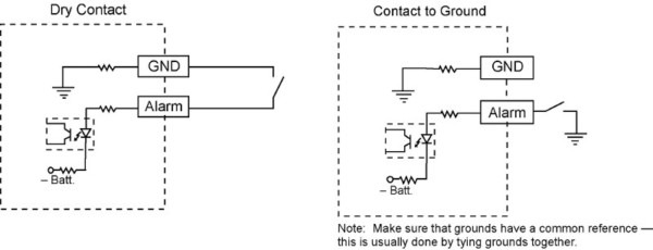Dry Contact Wiring Diagram Dry Contact Wiring Diagram