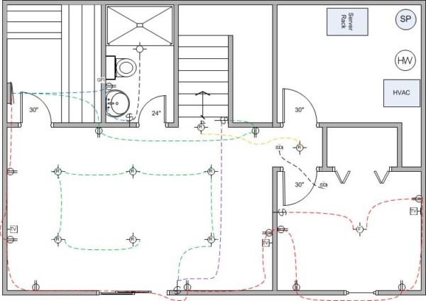 Electrical Wiring Plan Images