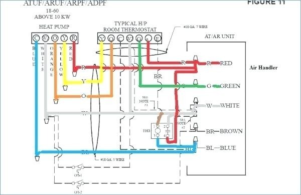 Goodman Heat Pump Thermostat Wiring hvac wiring diagrams 101 