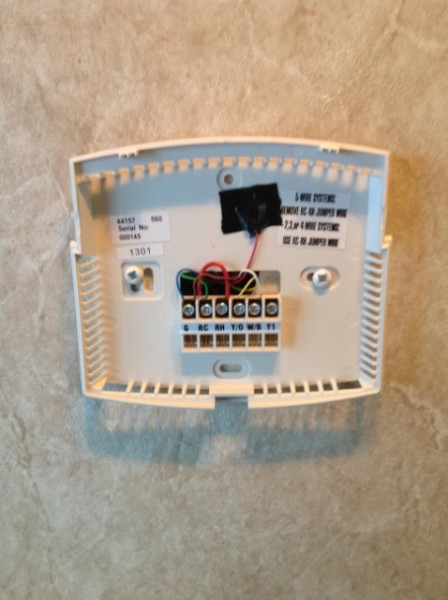 Hunter Thermostat Wiring Instructions