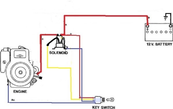 Murray Lawn Mower Solenoid Wiring Diagram