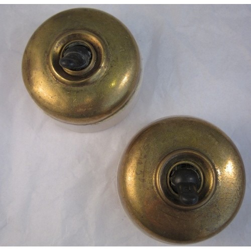 Pair Of Vintage Crabtree Wall Light Switch