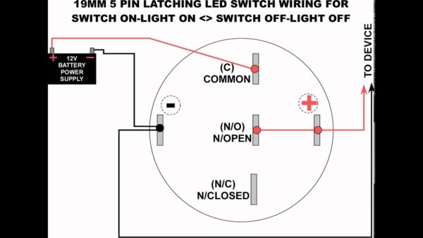 Toggle And Push On Starter Switch Wiring Diagram