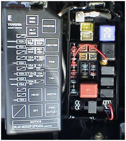 1998 Toyota Tacoma Wiring Diagram