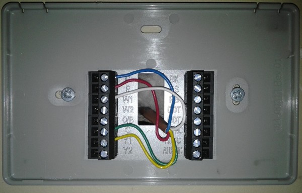 Trane Ac Thermostat Wiring
