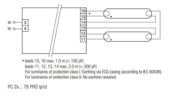 Tridonic Electronic Ballast Wiring Diagram