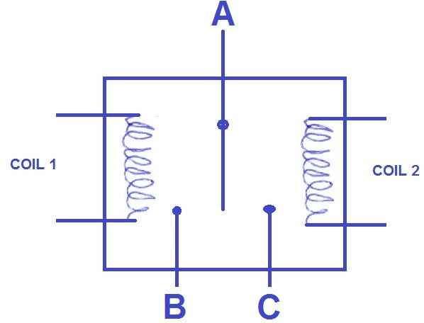 Two Coil Relay