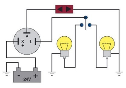 3 Prong Flasher Relay Wiring Diagram 3 Prong Flasher Relay Wiring Diagram