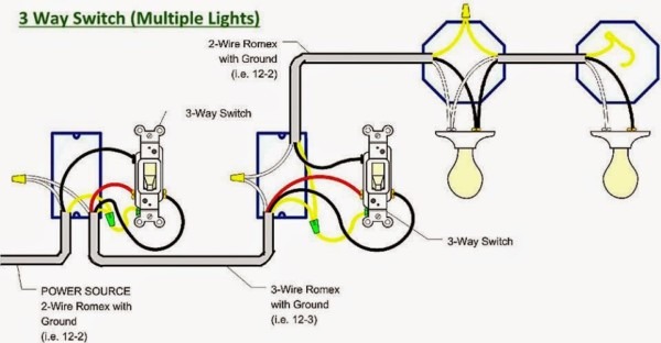 3 Way Switch Wiring Diagrams Doityourselfhelp