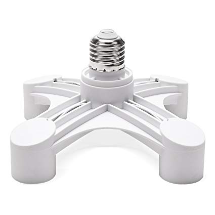 4 In 1 Light Socket Splitter Jackyled E26 E27 Adapter Converter 4 4 In 1 Light Socket Splitter Jackyled E26 E27 Adapter Converter 4