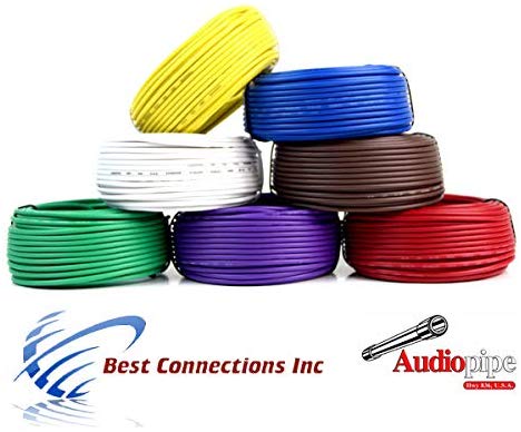 Amazon Com  Trailer Light Cable Wiring Harness 50ft Spools 14