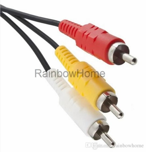 Audio Video Av Cable Color Component Rca Video Cable For