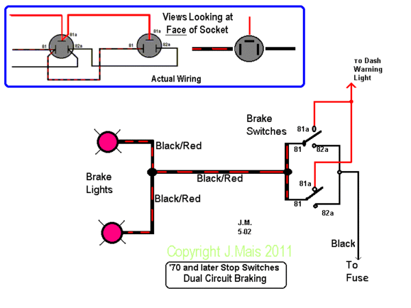 Brake Light Wiring Diagram How Brake Light Wiring Works