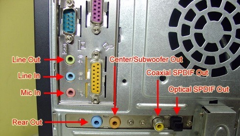 Computer Speaker Connections