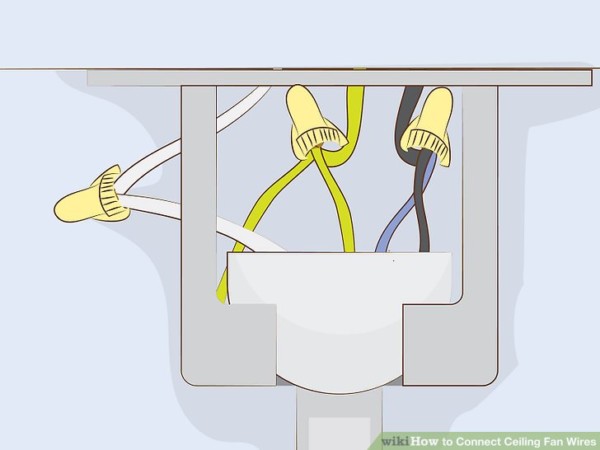 How To Connect Ceiling Fan Wires (with Pictures)