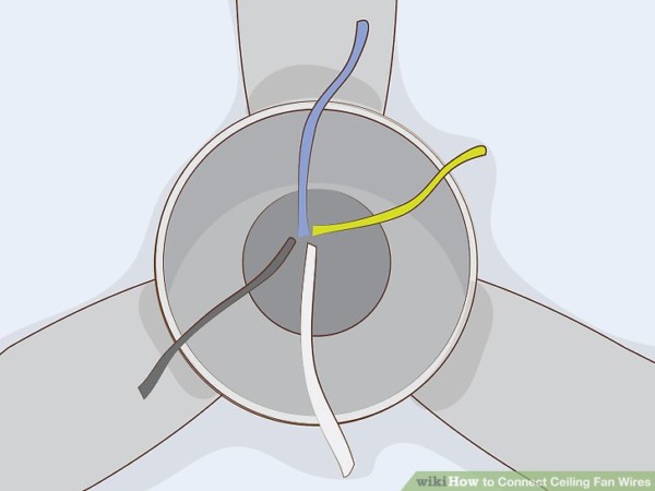 How To Connect Ceiling Fan Wires (with Pictures)
