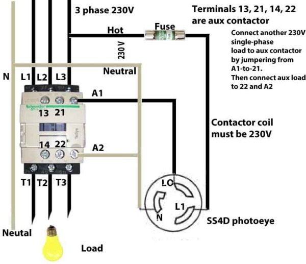 How To Wire A Contactor