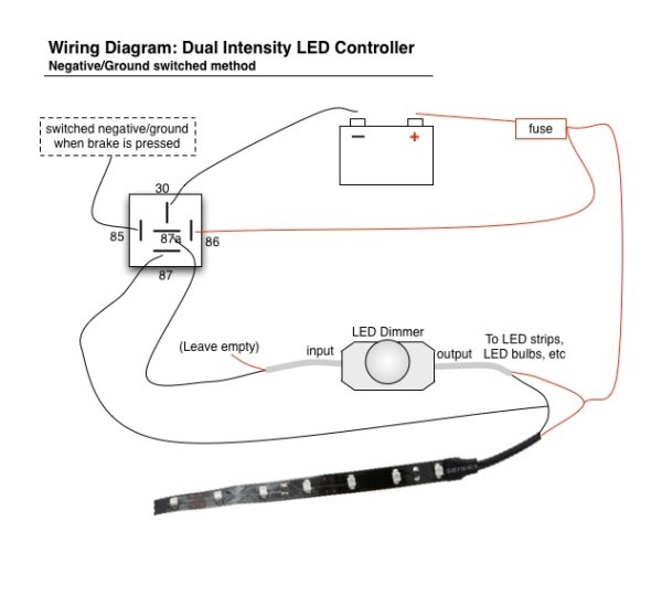 Wiring Diagram For Motorcycle Led Lights