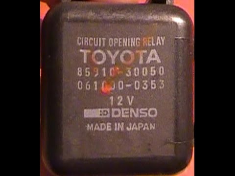 Jumping Fuel Pump Relay And How It Works; Tcr11 Tarago Previa Jumping Fuel Pump Relay And How It Works; Tcr11 Tarago Previa