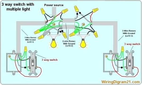 Multiple Switch Wiring Diagram