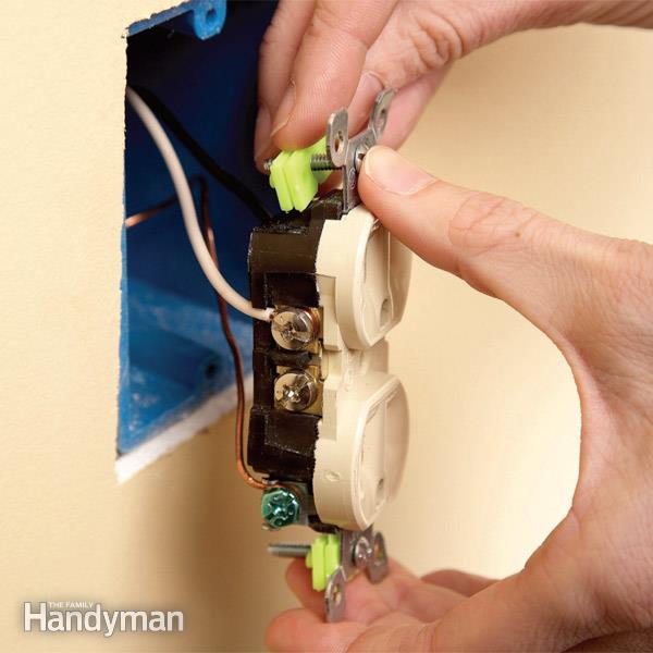 Repair Electrical Outlets  Fix Loose Outlets