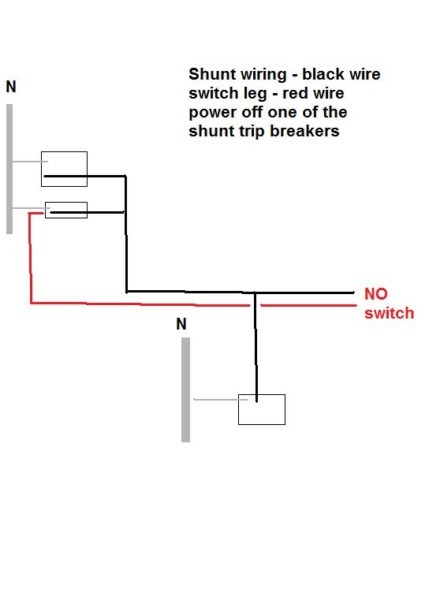 Shunt Trip Wiring Diagram