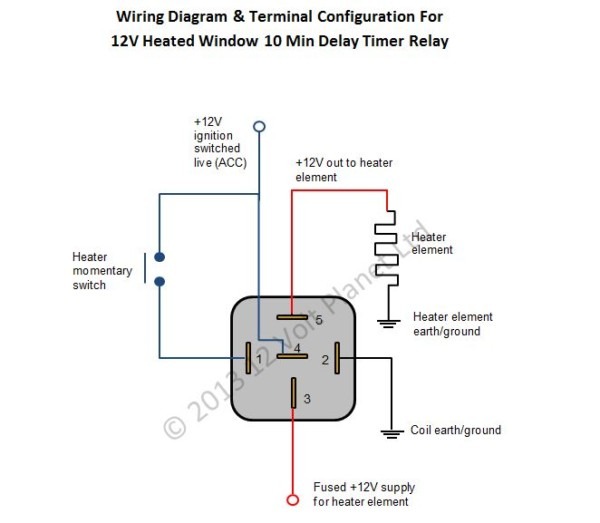 Timer Relay Wiring Diagram