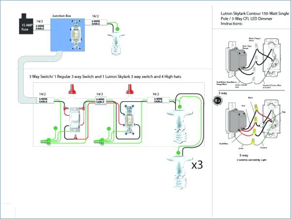 Wiring Diagram For 3 Way Dimmer Switch Led Four New Gets Hot 4