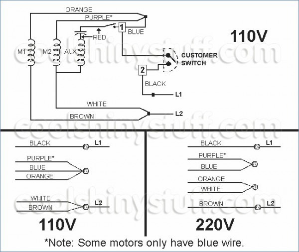 220 To 110 Wiring Diagram from www.chanish.org