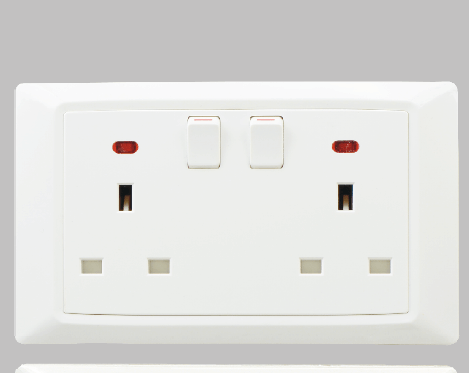 13a Switched Duplex Socket Outlet With Neon