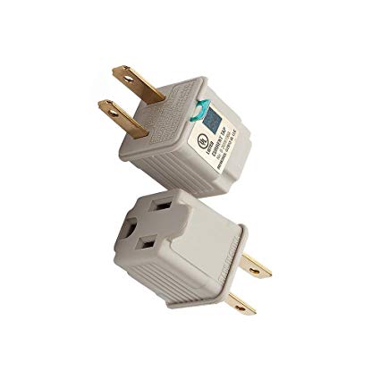 Amazon Com Teninyu Grounded Adapter 3 Amazon Com Teninyu Grounded Adapter 3