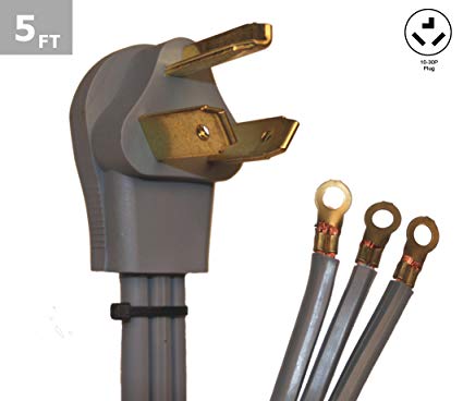 Amazon Com  Tes 5 Ft  10 3 30 Amp 3 Wire Dryer Cord Kit  Home
