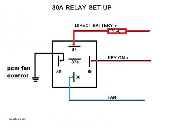 Bosch Type Relay Wiring Diagrams