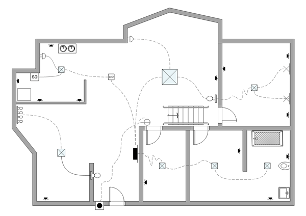 Electrical Plan Example Electrical Plan Example