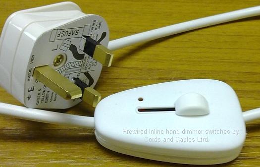 Inline Bridge Dimmer Switch For Table Lamps