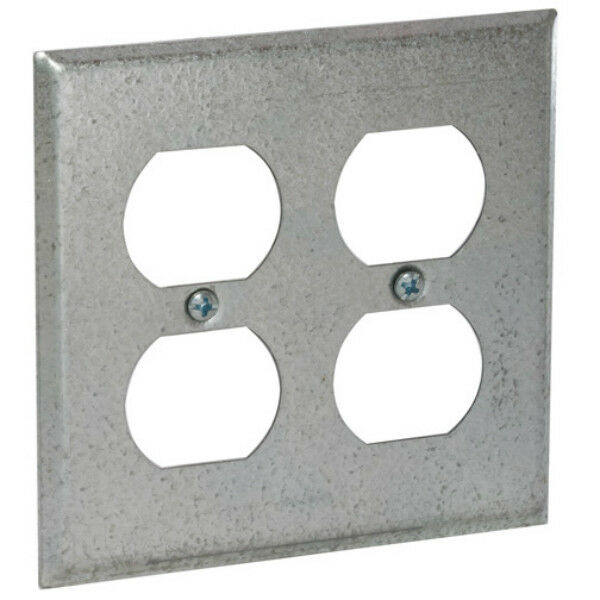 Raco 873 Double Duplex Receptacle Wallplate Cover, 4 , 1 4 Raised Raco 873 Double Duplex Receptacle Wallplate Cover, 4 , 1 4 Raised