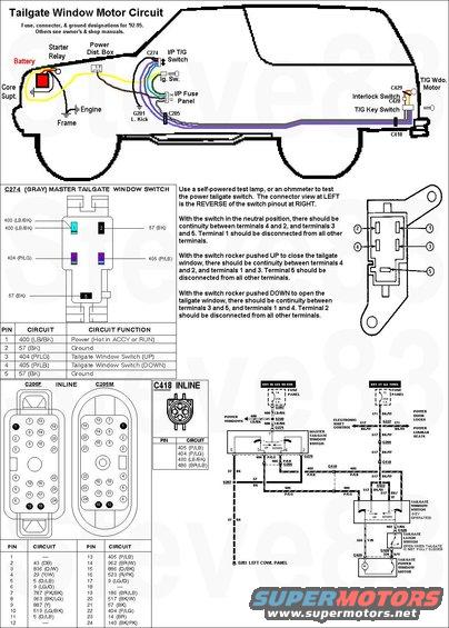 1990 Ford Bronco Wiring Diagram