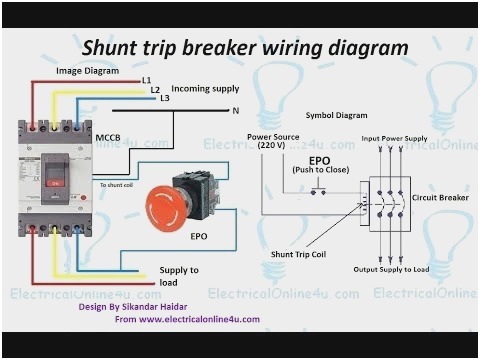 Square D Shunt Breaker Wiring Diagram