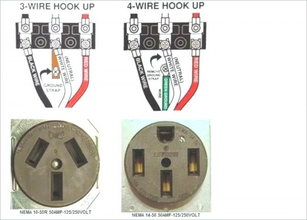 4 Prong Dryer Wiring Diagram Herbalial