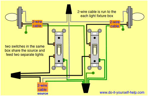 Wiring Multiple Switches On One Circuit