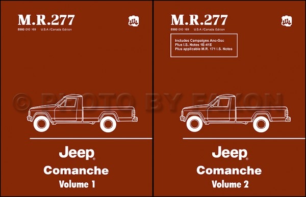 1988 Jeep Comanche Wiring Diagram