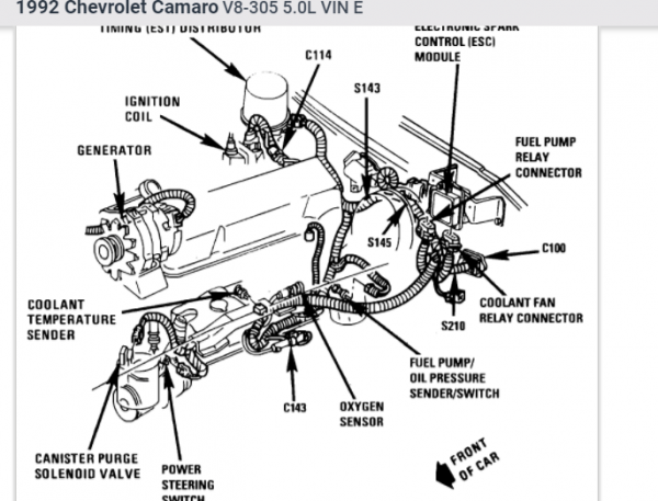 1992 Camaro Wiring Diagram