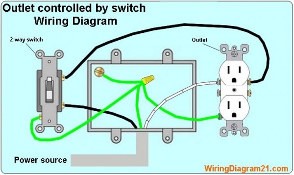 2 Way Switch Outlet Wiring Diagram Box