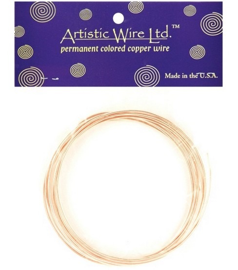 Artistic Wire 14 Gauge Bare Copper Wire